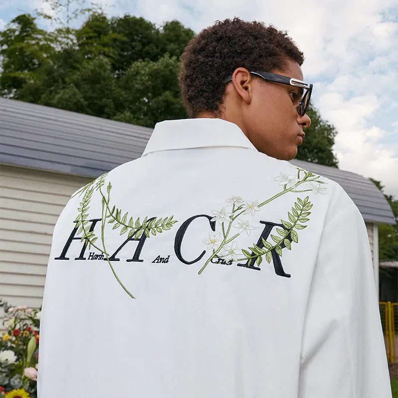 HARSH AND CRUEL Shirt Unisex White-4