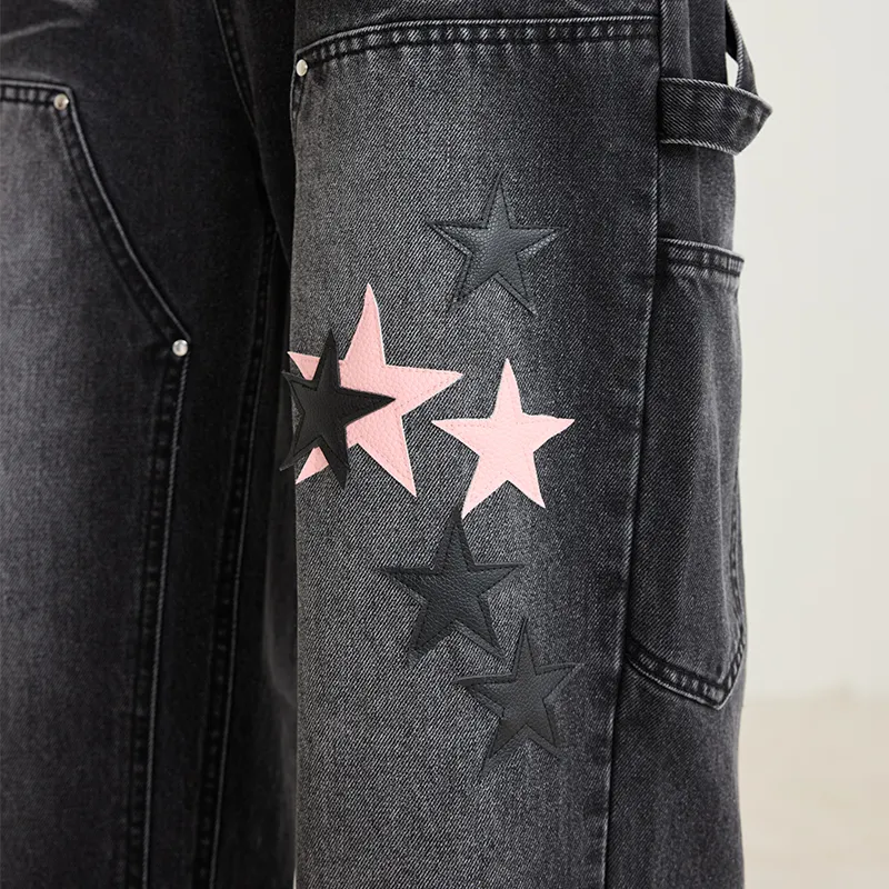 HARSH AND CRUEL Jeans Unisex-3