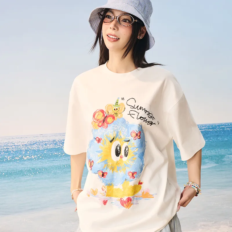 HARSH AND CRUEL T Shirts Unisex Pistachios White-6