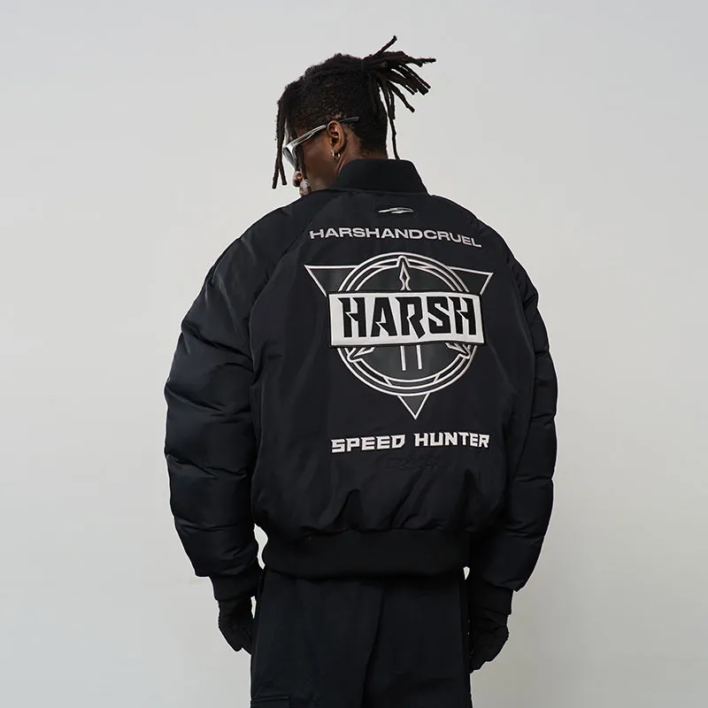HARSH AND CRUEL Jacket Unisex Black-4