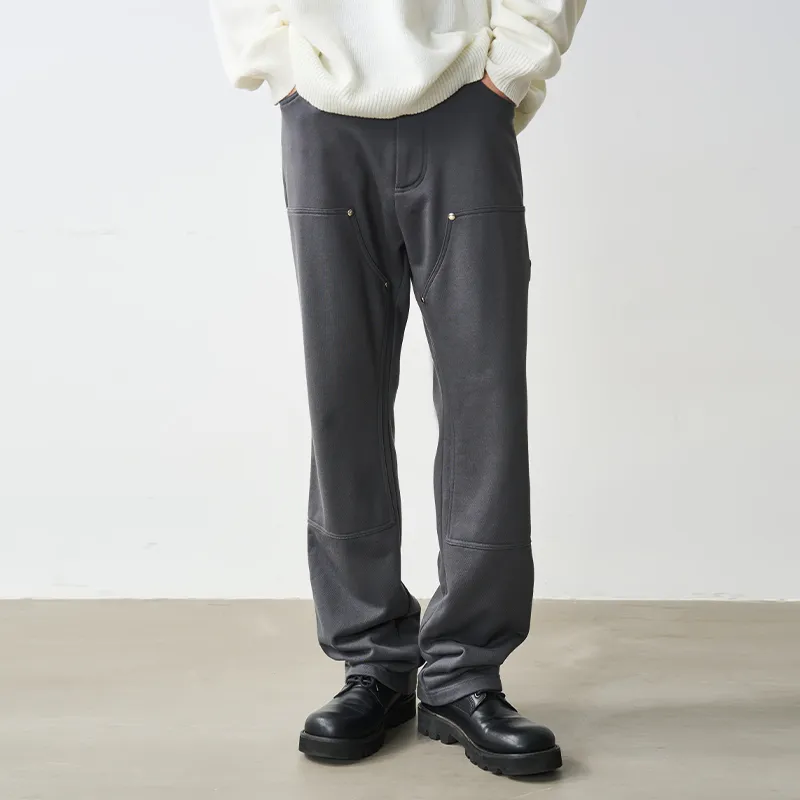 HARSH AND CRUEL Casual Pants Unisex Dark Gray-2