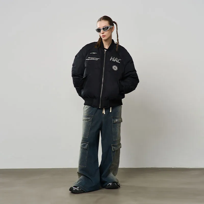 HARSH AND CRUEL Jacket Unisex Black-6