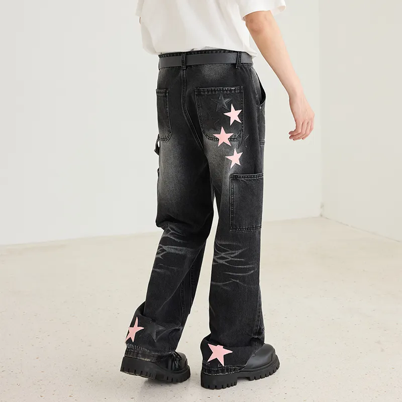 HARSH AND CRUEL Jeans Unisex-4