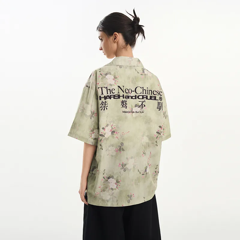 HARSH AND CRUEL Shirt Unisex Mugwort Green-6
