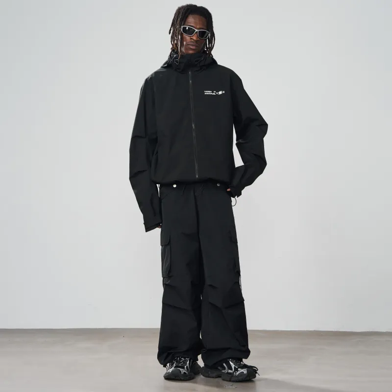HARSH AND CRUEL Windbreaker Jacket Unisex-3