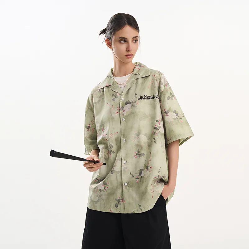 HARSH AND CRUEL Shirt Unisex Mugwort Green-3