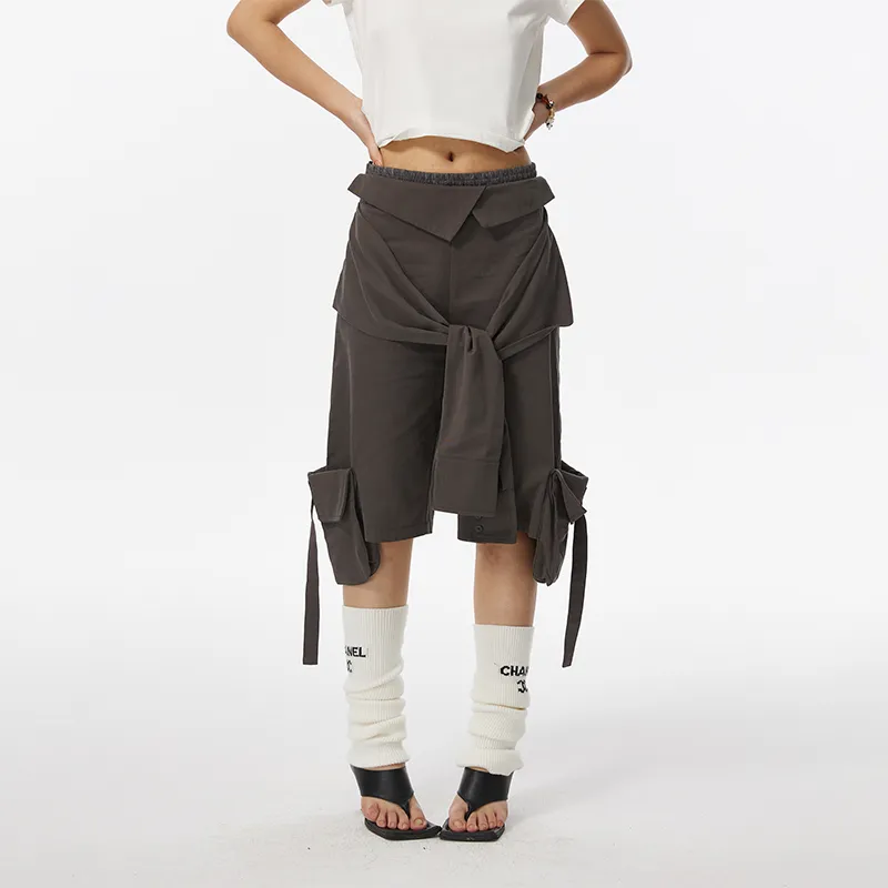 ETERNITY ITA Cargo Shorts Women's Gray-2