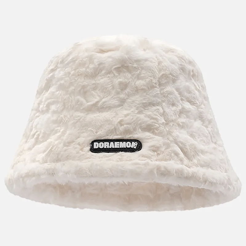 BSELEON Plush Bucket Hats Unisex-3