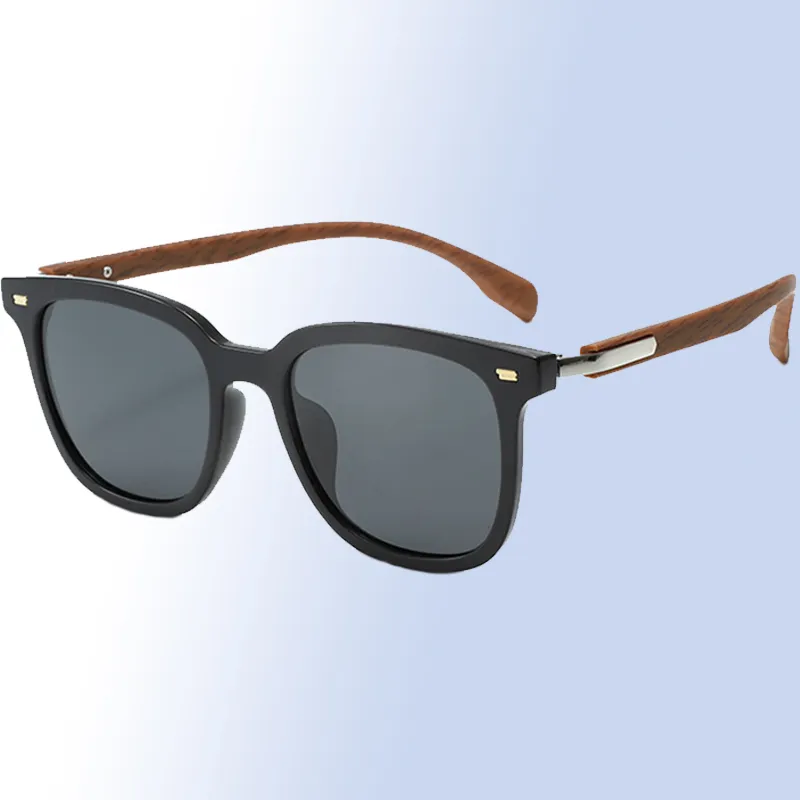 BSELEON TR/Memory Plastic Round Sunglasses Unisex-1
