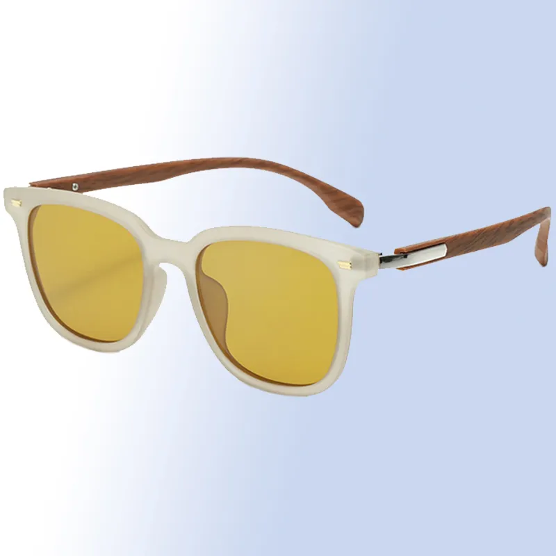 BSELEON TR/Memory Plastic Round Sunglasses Unisex-9
