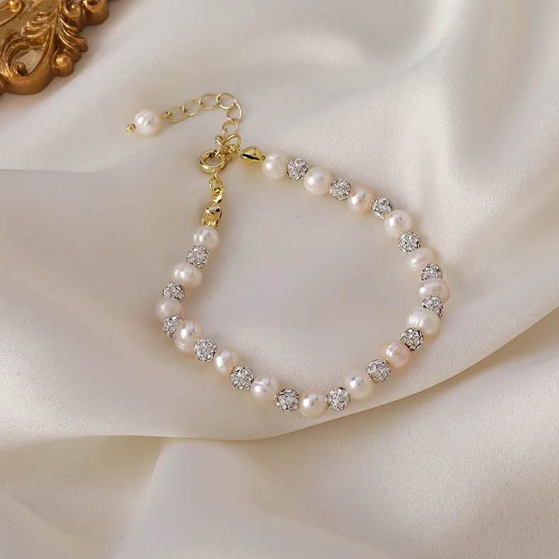 HENGSHENG Freshwater Pearl Bracelets Women's-2