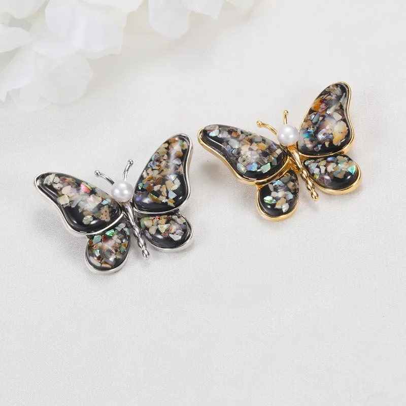 HENGSHENG Freshwater Pearl Brooches Unisex-2