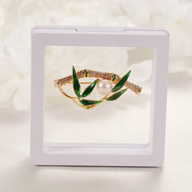 HENGSHENG Freshwater Pearl Brooches Unisex-4