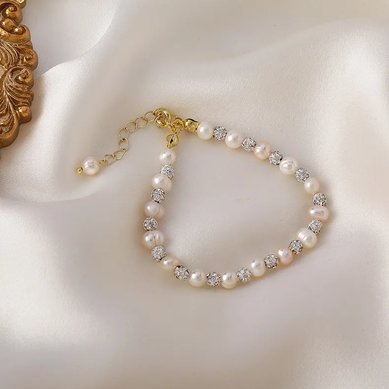 HENGSHENG Freshwater Pearl Bracelets Women's-3