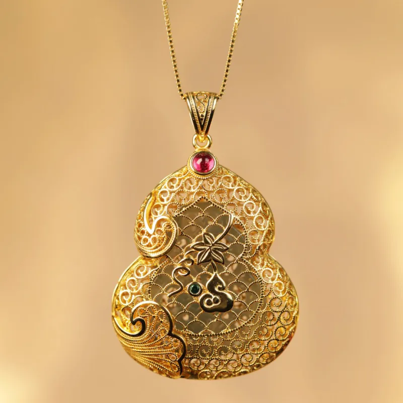 GUANFEI Ice Glutinous Necklaces Women's-5