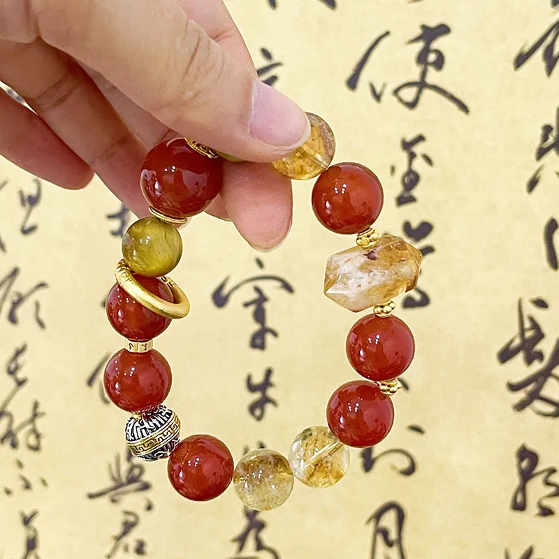 GUANFEI Jade Bracelets Unisex-3