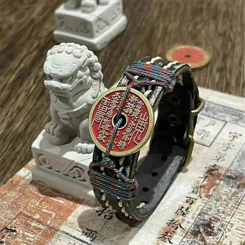 GUANFEI Cinnabar Wristbands Unisex-4