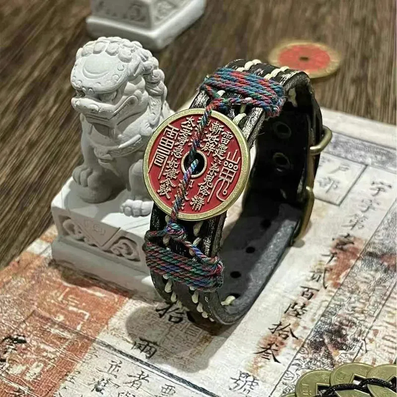 GUANFEI Cinnabar Wristbands Unisex-2