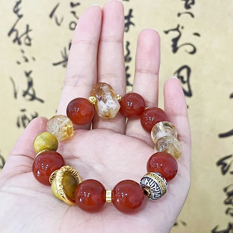 GUANFEI Jade Bracelets Unisex-2