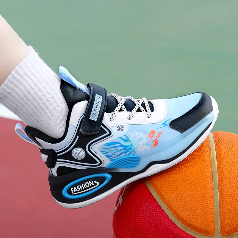 YUZHAOLIN Abrasion Resistant Children's Basketball Shoes Kids'-8