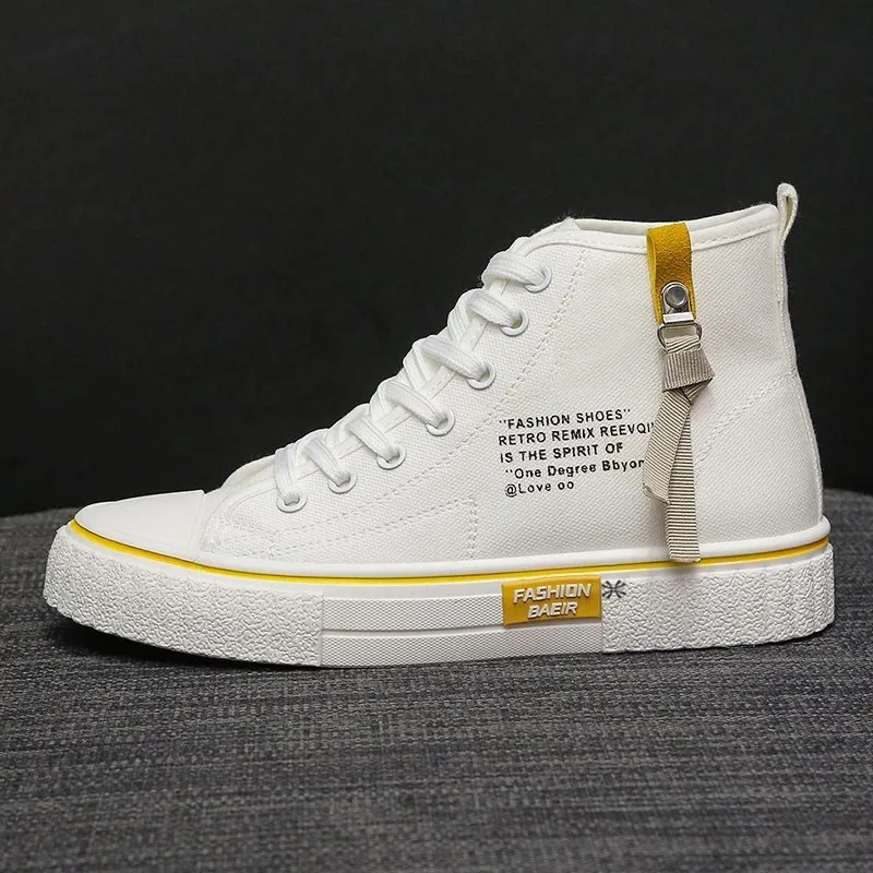 YUZHAOLIN High Top Kids Canvas Shoes Teenagers-4