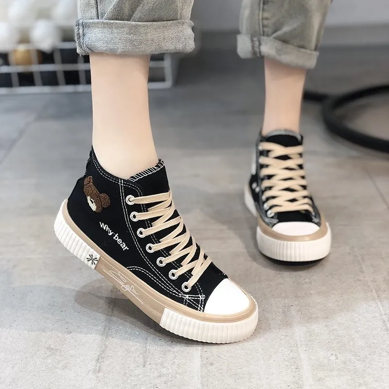 YUZHAOLIN Kids Canvas Shoes Teenagers-2