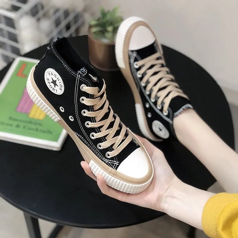 YUZHAOLIN Kids Canvas Shoes Teenagers-1
