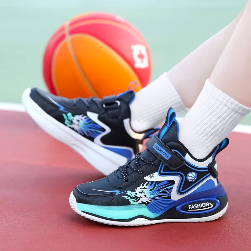 YUZHAOLIN Abrasion Resistant Children's Basketball Shoes Kids'-2