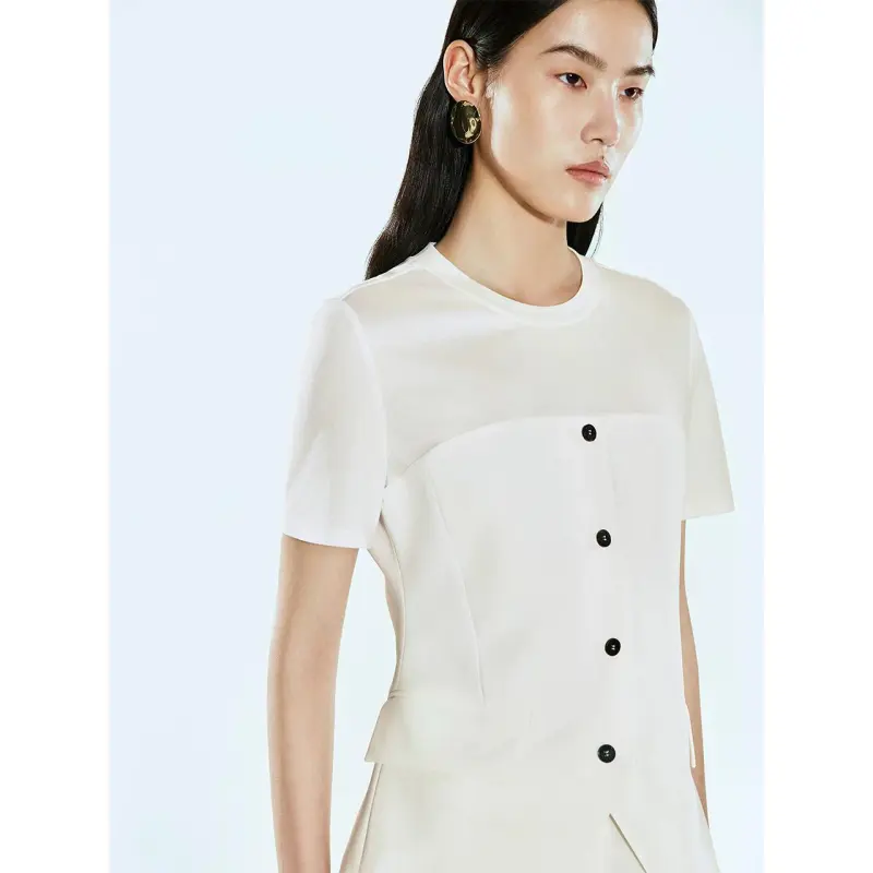 COVERINS Shirts Women's White-5