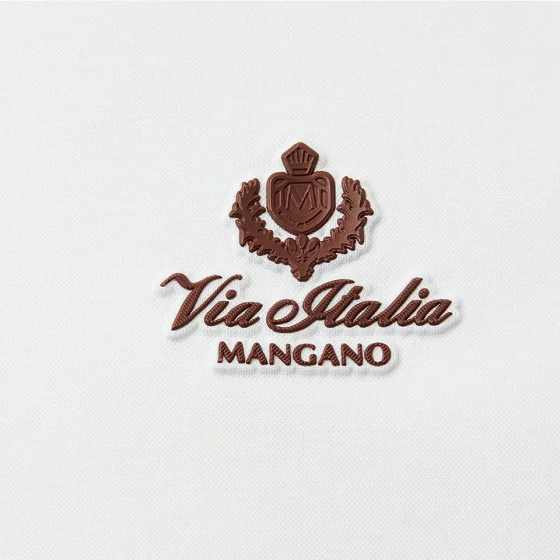 MANGANO T Shirts Men White-4