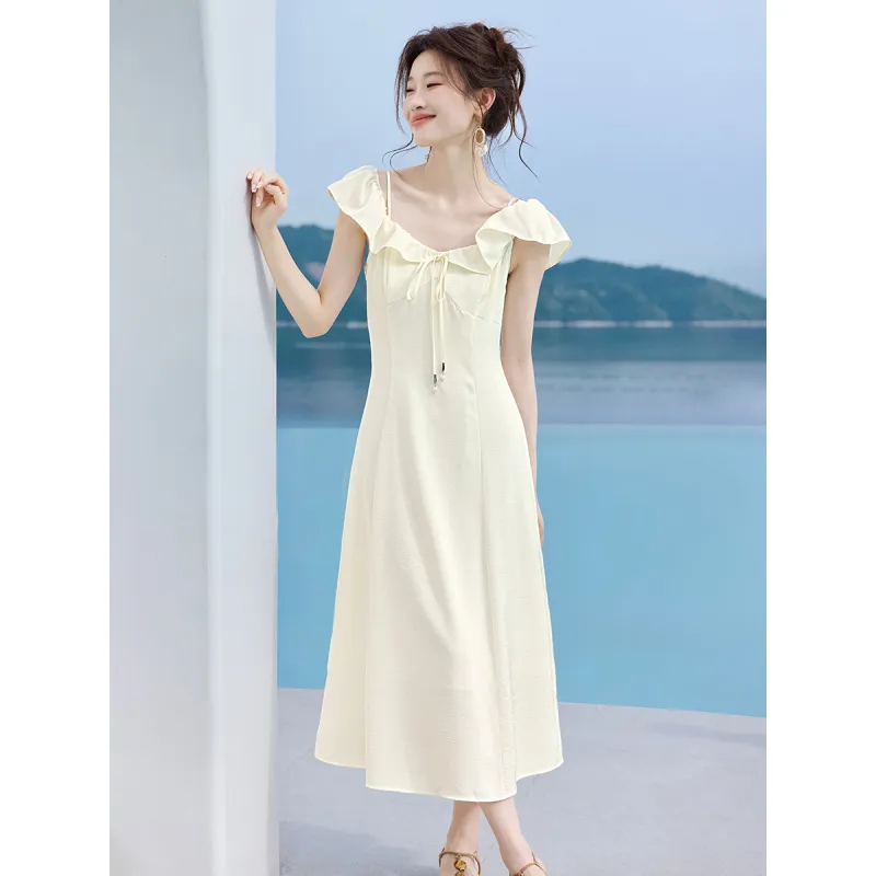Mo Han Yi Mei Short Sleeved Dress Women's-1