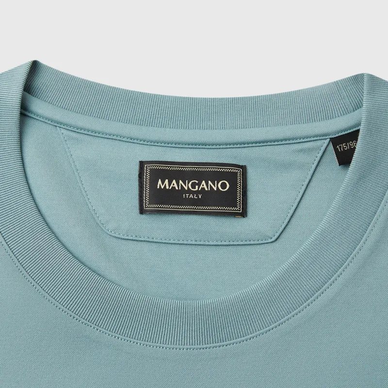 MANGANO T Shirts Men Lake Blue-3