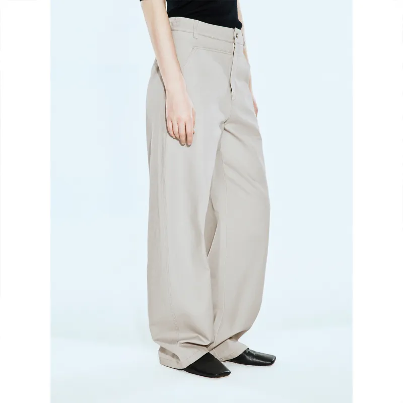 COVERINS Casual Pants Women's Light Gray-5