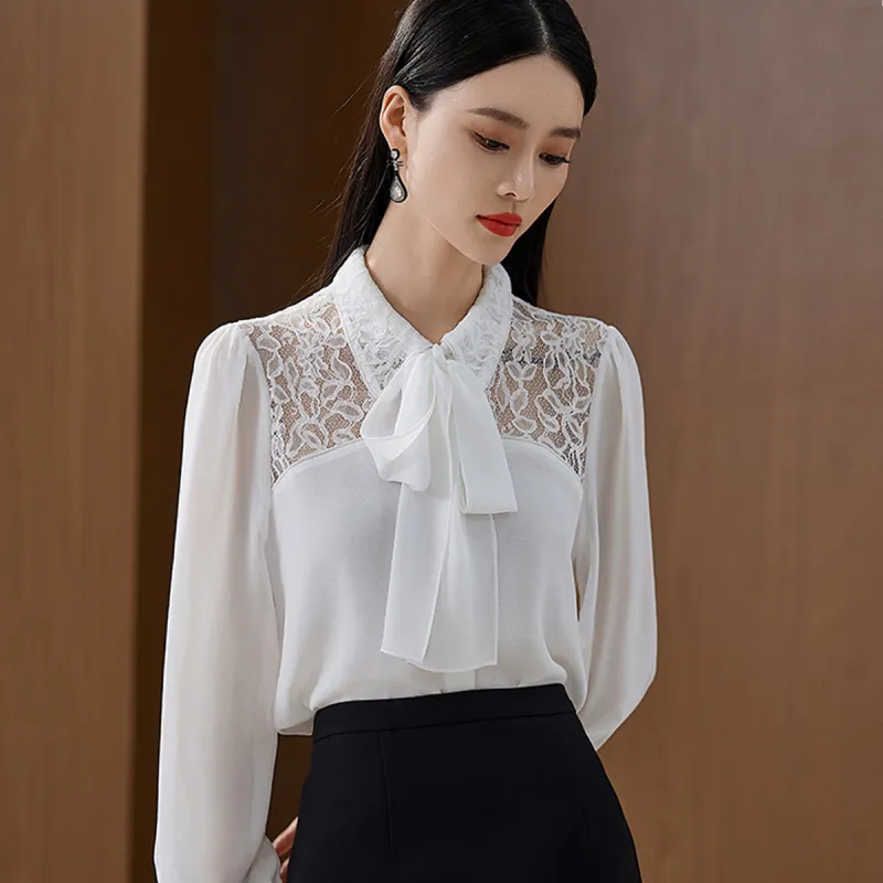 Hang Yi Court Shirt Women's White-1