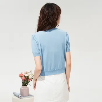 FAWENXIANGZI Knitwear Women's Light Blue