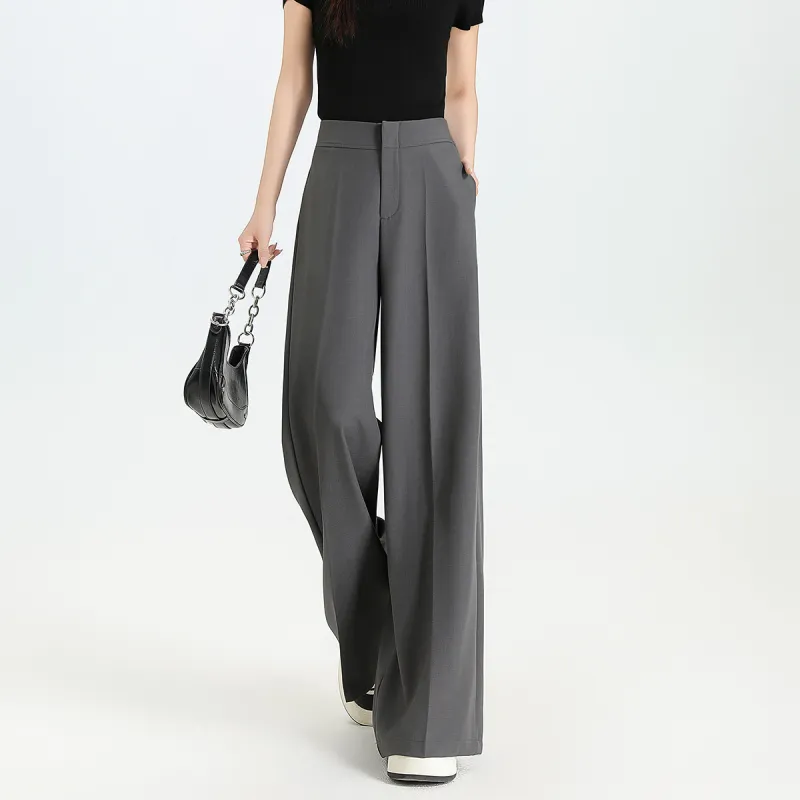 FAWENXIANGZI Suit Trouser Women's-5