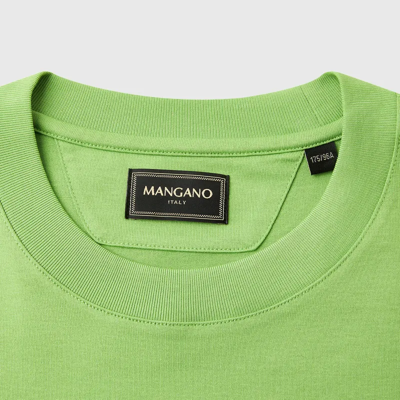 MANGANO T Shirts Men Green-3
