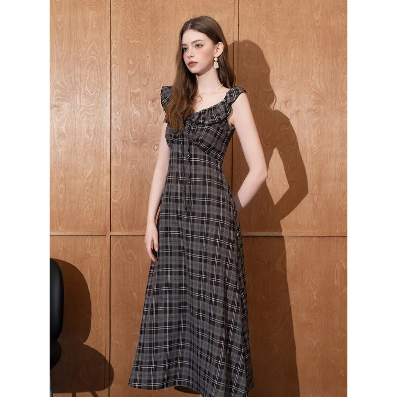 BANANA BABY Vintage Sleeveless Dress Women's-5