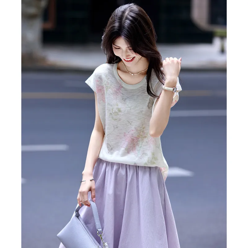 Still Quiet Shirt Sleeve T Shirt Women's-1