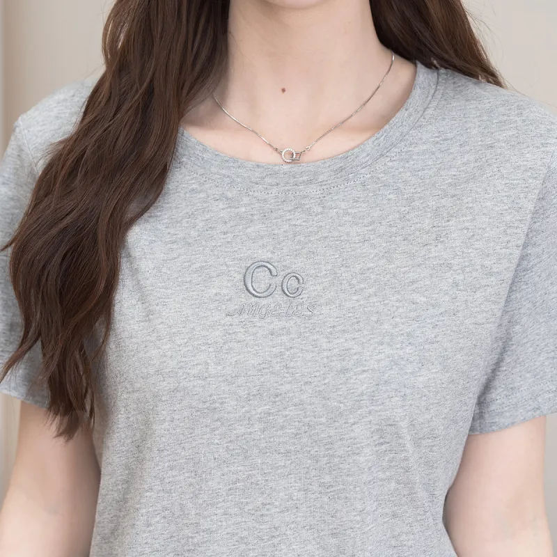 FAWENXIANGZI Regular T Shirt Women's-0