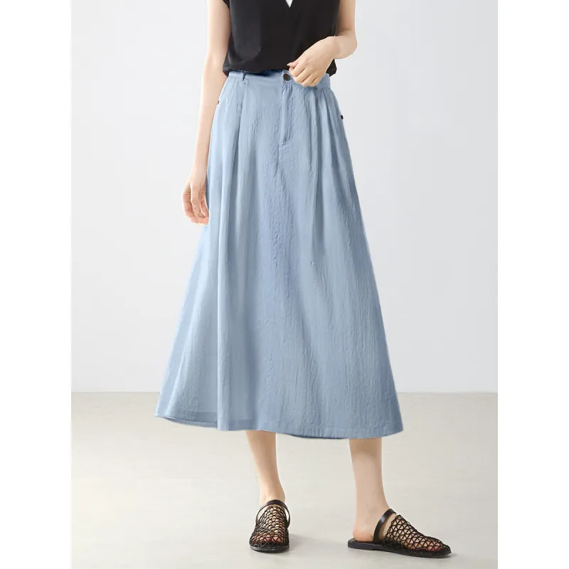 Mo Han Yi Mei Casual Long Skirt Women's-3