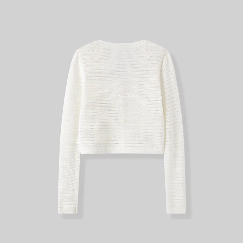 PEACEBIRD Knitwear Women's White-1