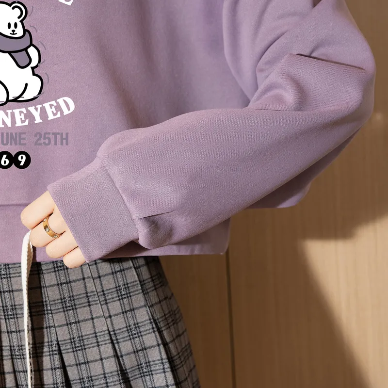 FAWENXIANGZI Sweatshirt Women's-1