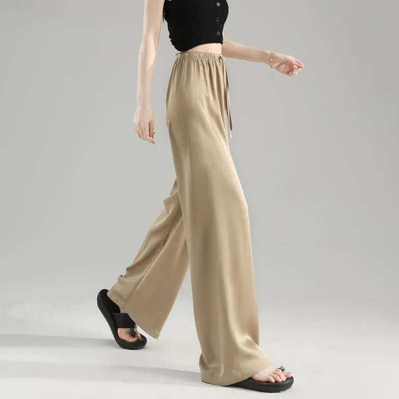 Tonlion Casual Pants Women's Khaki-7
