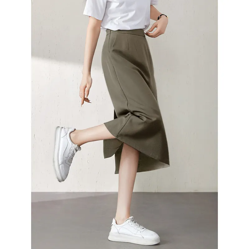 Mo Han Yi Mei Casual Long Skirt Women's-1