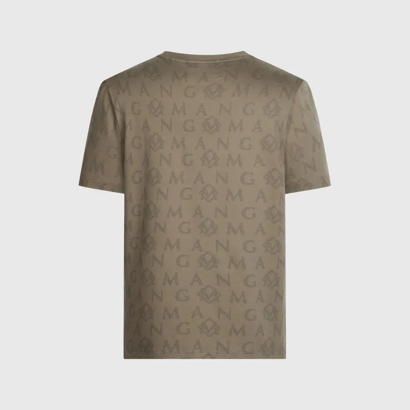 MANGANO T Shirts Men Army Green-1