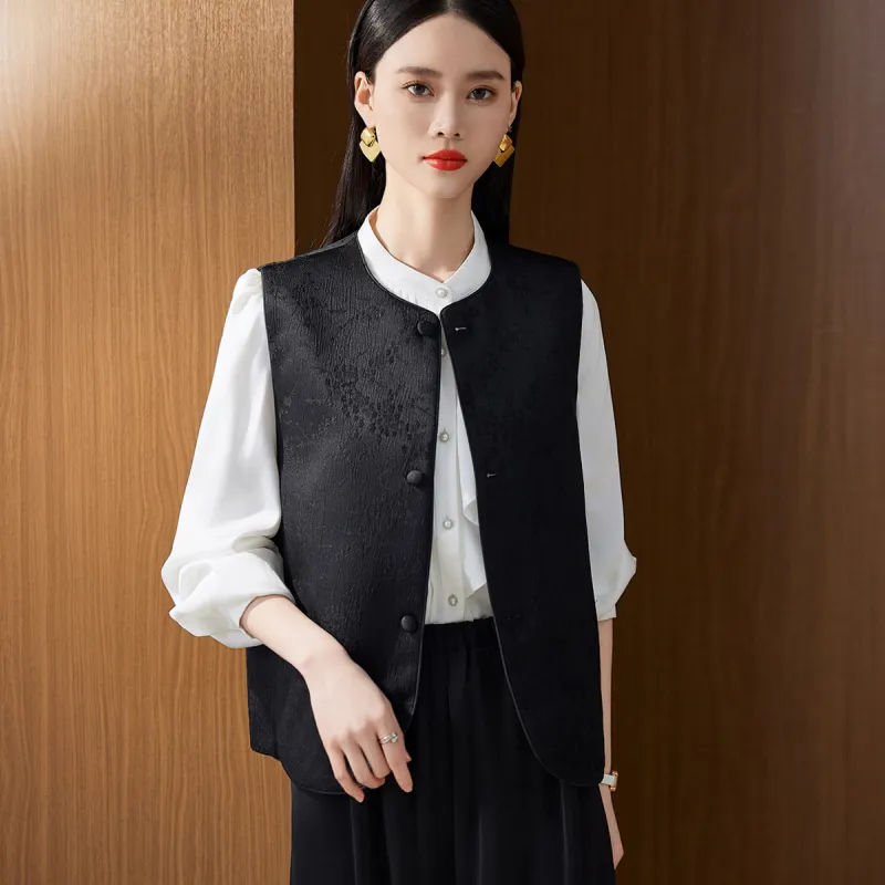 Hang Yi Court Vest Women's Gray-7
