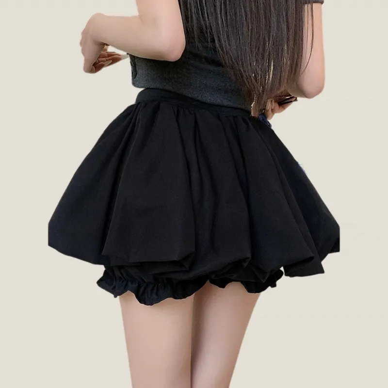 Ya Sheep People Casual Short Skirts Women's-2