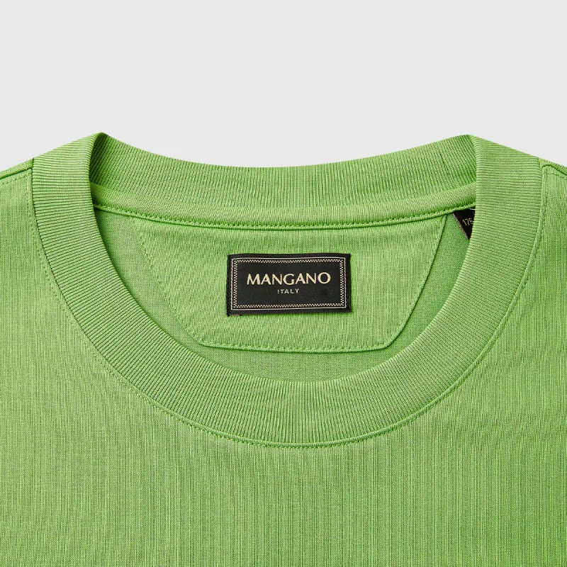 MANGANO T Shirts Men Green-3