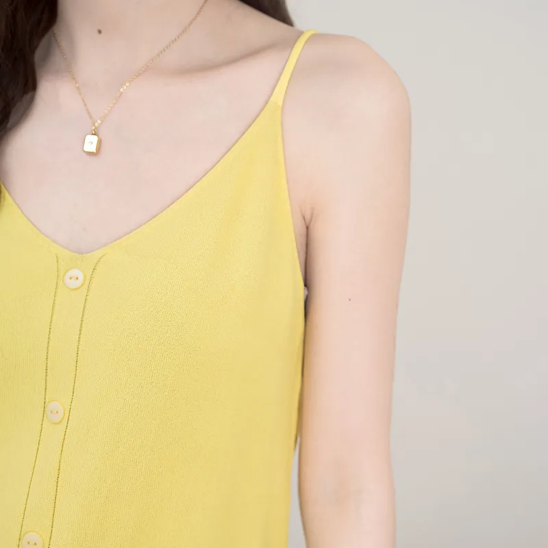 FAWENXIANGZI Tank Tops Women's Lemon-6